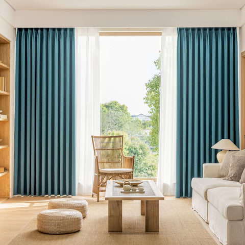 Chenille-Chevron-Verdunkelungsvorhänge