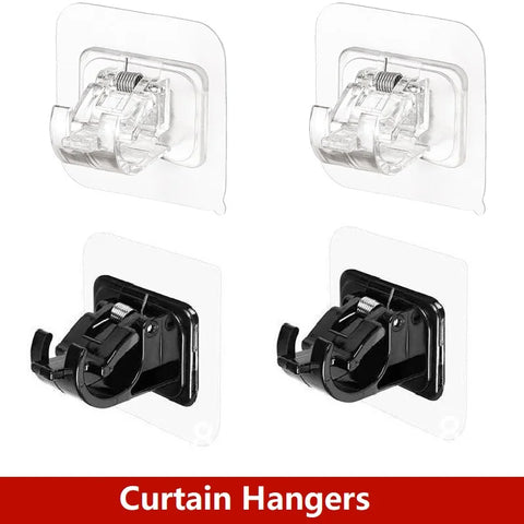 Selbstklebende Gardinenstangenhalterungen (2–4 Stück)