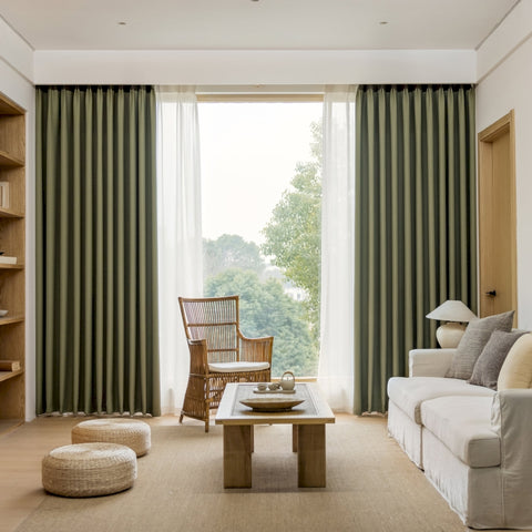 Isolierender Vorhang aus Chenille-Jacquard für das Wohnzimmer