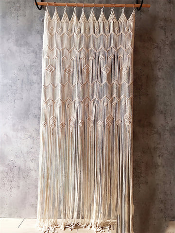 Makramee-Vorhang</br> (L85 cm x 200 cm)