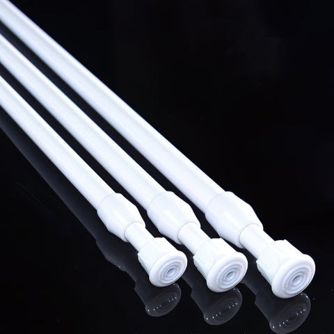 Ausziehbare Gardinenstange ohne Bohren (30–90 cm).