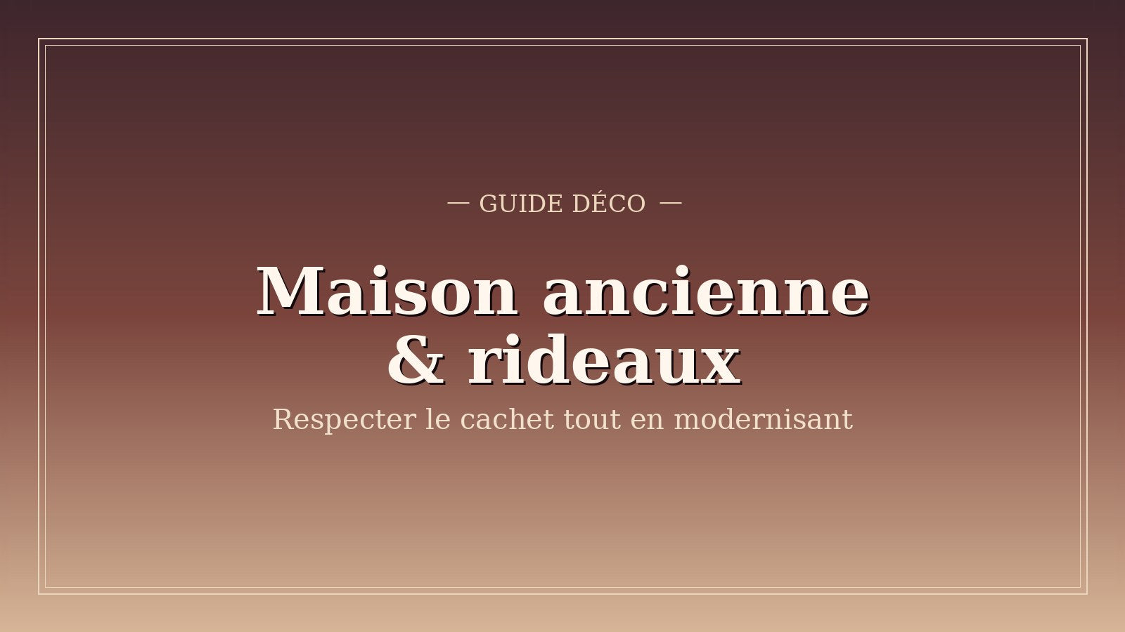 Rideaux dans une maison ancienne : grandes hauteurs, moulures et fenetres a l'ancienne