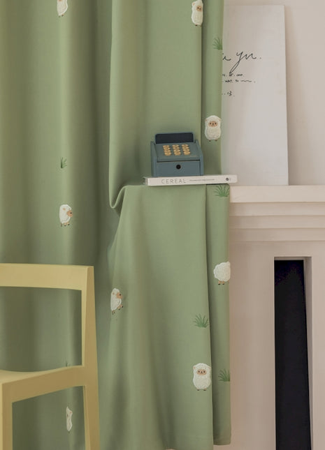 a chair and a table in a room