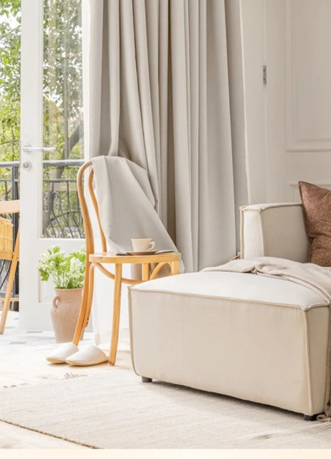 Rideau Blanc Cassé Boheme