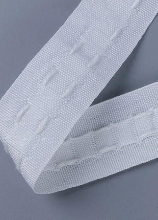 Kräuselband für Vorhänge, 10 m x 3 cm