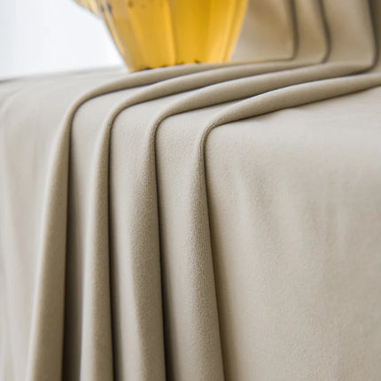 Rideau Elegant Velours Beige