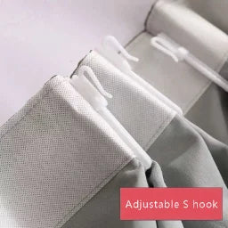 Vorhanghaken aus Kunststoff, 10 Stück