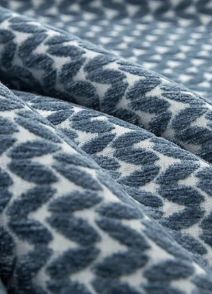 Rideau Bleu Motif