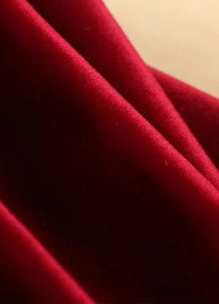 Eleganter Deko-Vorhang in Rot