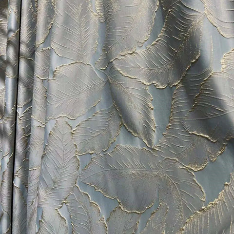 Nordischer silberblauer Vorhang