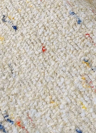 Gemütlicher, ecrumelierter Frotteevorhang für das Schlafzimmer