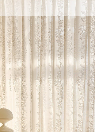 207 Maßgeschneiderte transparente weiße Spitze 81,50 €