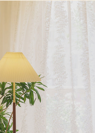 207 Maßgeschneiderte transparente weiße Spitze 81,50 €