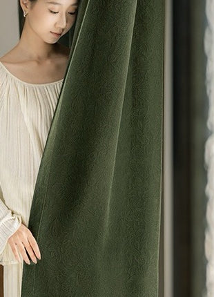 Isolierender Vorhang aus Chenille-Jacquard für das Wohnzimmer