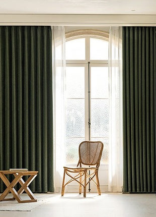 Isolierender Vorhang aus Chenille-Jacquard für das Wohnzimmer