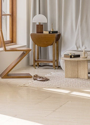 Moderner Vorhang aus Leinen in Beige