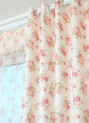 Vintage Blumenvorhang