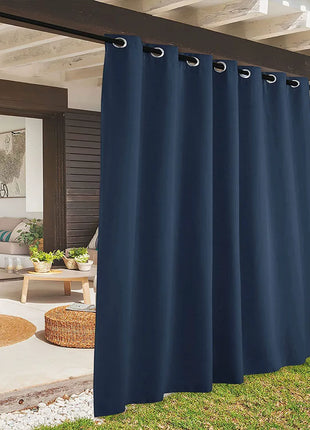 Blauer wasserdichter Outdoor-Vorhang