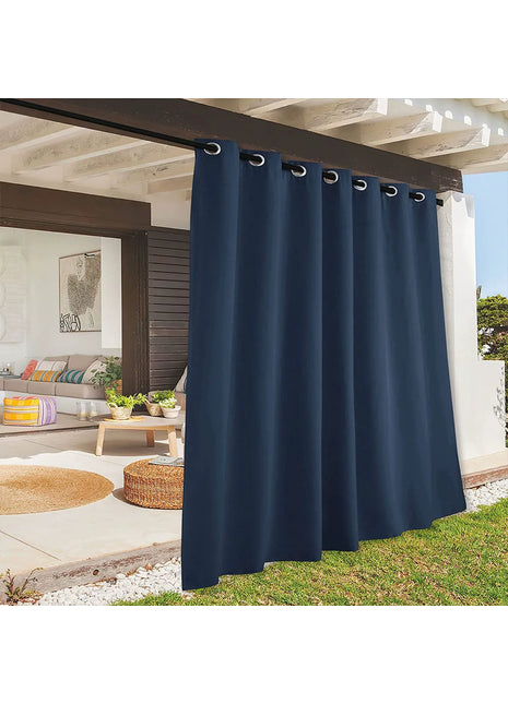 Blauer wasserdichter Outdoor-Vorhang