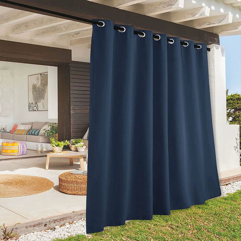 Blauer wasserdichter Outdoor-Vorhang