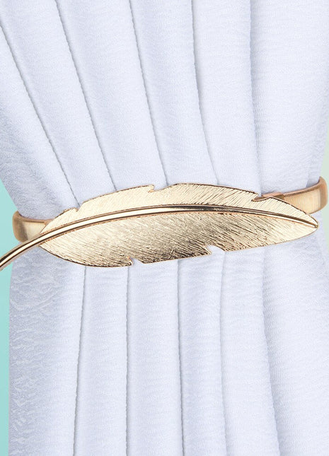 Goldener Vorhanghalter