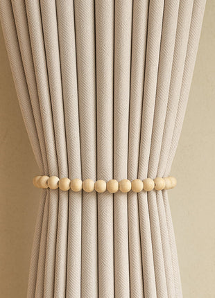 Rideau Blanc Beige