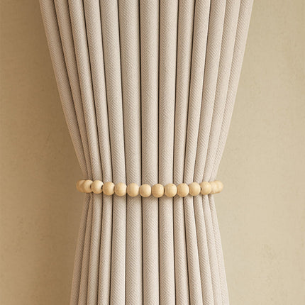 Rideau Blanc Beige