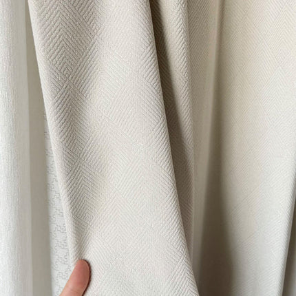 Rideau Blanc Beige
