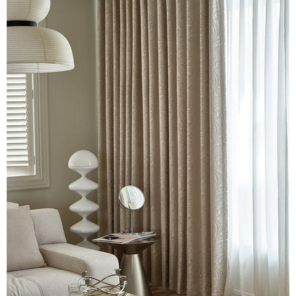 Rideau Blanc Motif