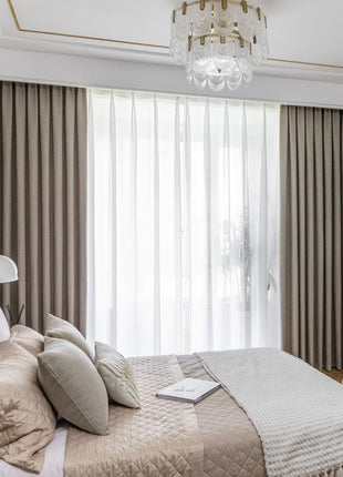 Rideaux Lin Gris