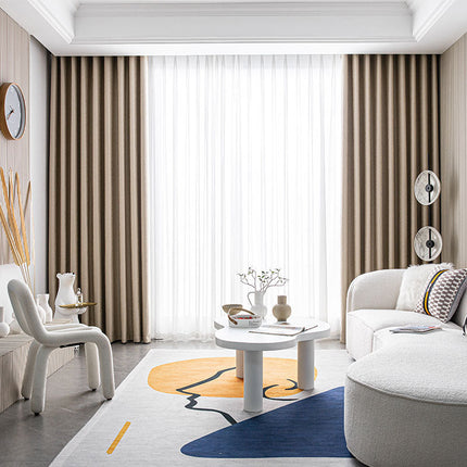 Rideau Moderne Beige Salon