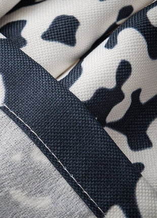 Rideau Motif Bleu