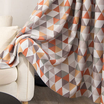 Rideau Motif Geometrique
