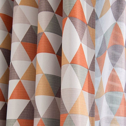 Rideau Motif Geometrique