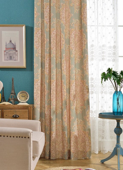 Rideau Motifs Vintage