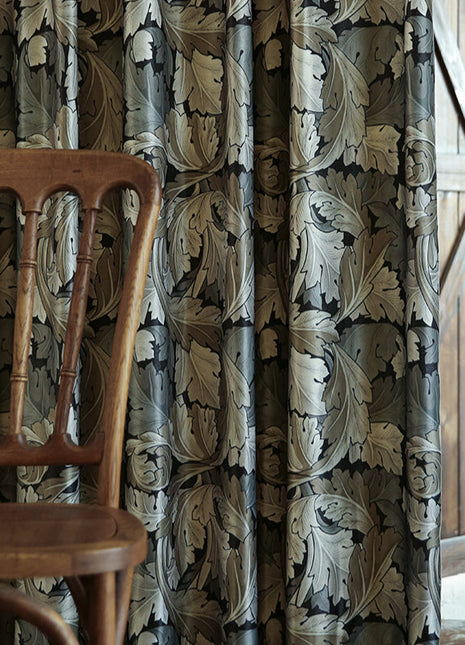 Rideau Noir Romantique