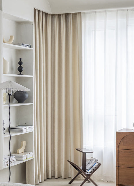 Rideau Opaque Beige