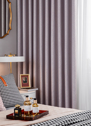 Rideau Rose Moderne
