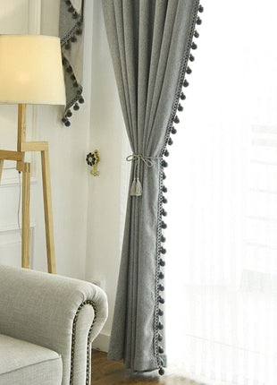 Rideau Salon Gris