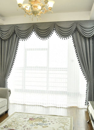 Rideau Salon Gris