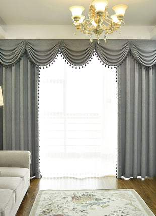 Rideau Salon Gris