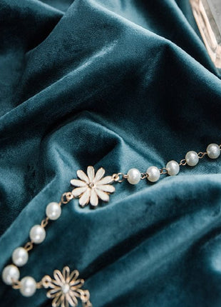 Rideau Satin Bleu