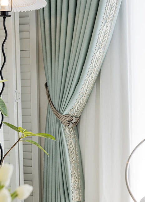 Rideau Thermique Vert D'eau