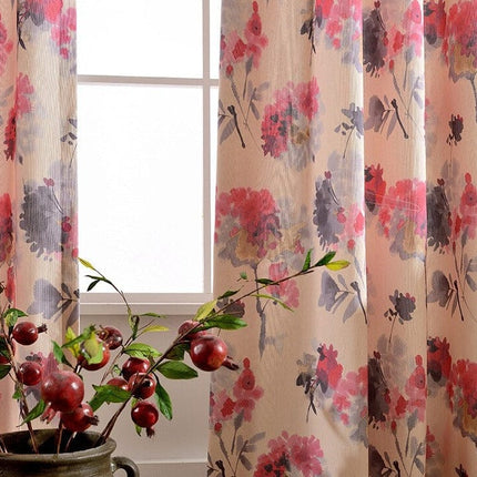 Rideau à Fleurs Chic