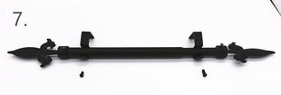 Tringle a Rideau Doré (65-190cm)