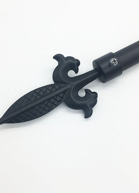 Tringle a Rideau Noir (65-190cm)