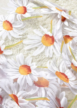 Voilage Fleuri