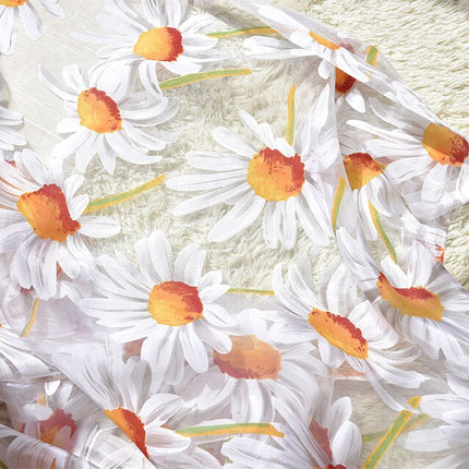 Voilage Fleuri